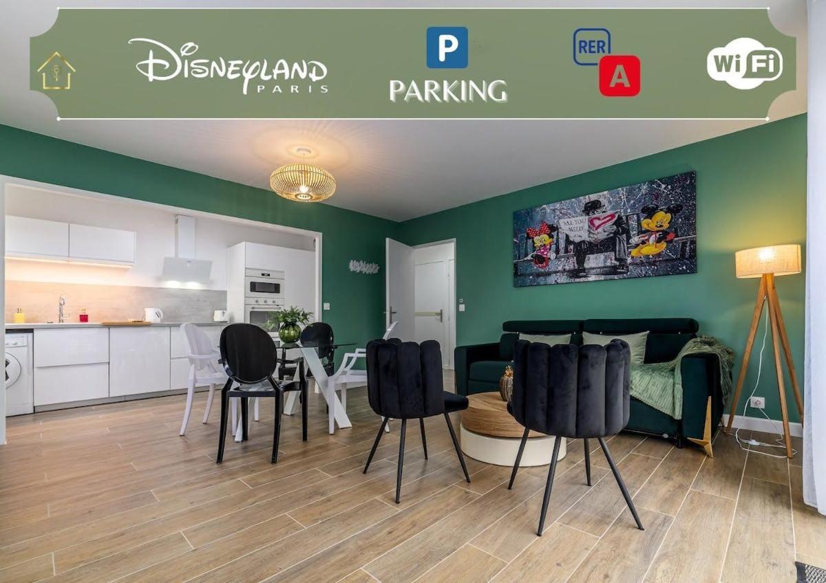L'Emeraude Magic Dreams Near Disneyland Villa มองต์เตฮวา ภายนอก รูปภาพ