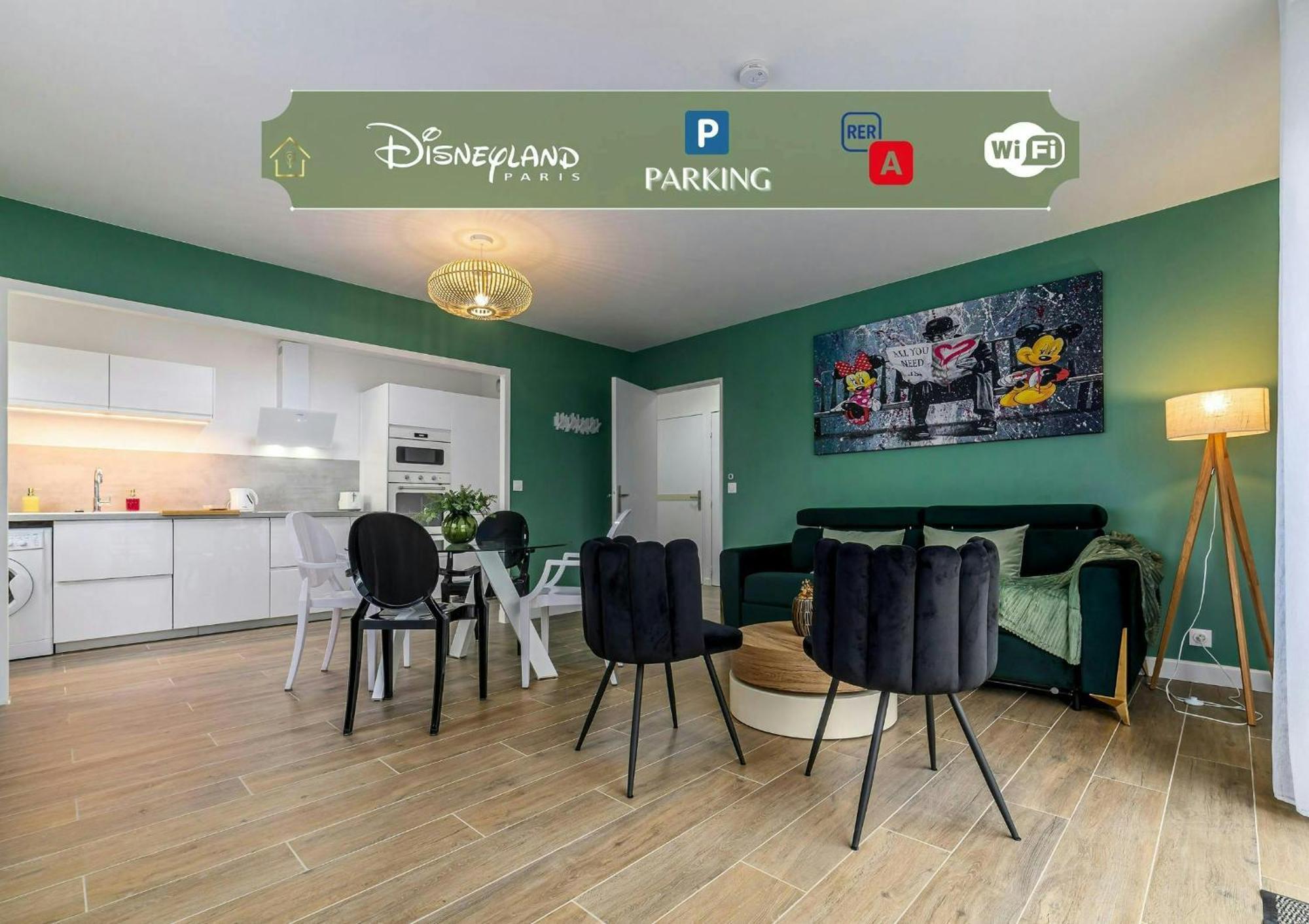 L'Emeraude Magic Dreams Near Disneyland Villa มองต์เตฮวา ภายนอก รูปภาพ